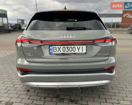 Серый Ауди Q4 e-tron, объемом двигателя 0 л и пробегом 18 тыс. км за 33500 $, фото 6 на Automoto.ua