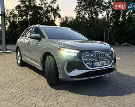 Серый Ауди Q4 e-tron, объемом двигателя 0 л и пробегом 29 тыс. км за 33700 $, фото 11 на Automoto.ua