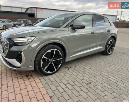 Ауди Q4 e-tron 2023 в Львове на Automoto.ua Серый Ауди Q4 e-tron, объемом двигателя 0 л и пробегом 18 тыс. км за 34500 $, фото 1 на Automoto.ua