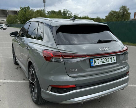 Ауди Q4 e-tron 2023 в Ивано-Франковске на Automoto.ua Серый Ауди Q4 e-tron, объемом двигателя 0 л и пробегом 9 тыс. км за 45300 $, фото 3 на Automoto.ua
