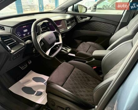 Ауди Q4 e-tron 2023 в Ивано-Франковске на Automoto.ua Серый Ауди Q4 e-tron, объемом двигателя 0 л и пробегом 13 тыс. км за 33500 $, фото 5 на Automoto.ua