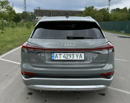 Ауди Q4 e-tron 2023 в Ивано-Франковске на Automoto.ua Серый Ауди Q4 e-tron, объемом двигателя 0 л и пробегом 9 тыс. км за 45300 $, фото 4 на Automoto.ua