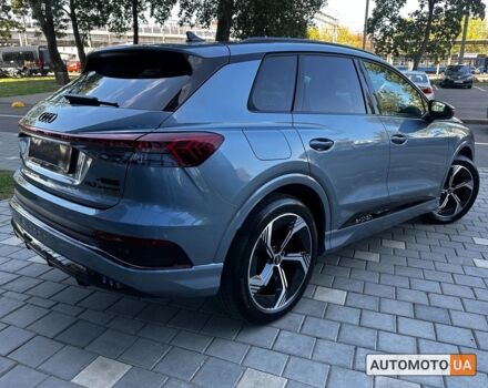 Серый Ауди Q4 e-tron, объемом двигателя 0 л и пробегом 1 тыс. км за 32200 $, фото 2 на Automoto.ua