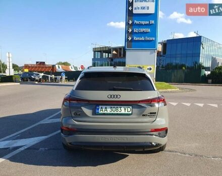 Сірий Ауді Q4 e-tron, об'ємом двигуна 0 л та пробігом 5 тис. км за 45500 $, фото 6 на Automoto.ua
