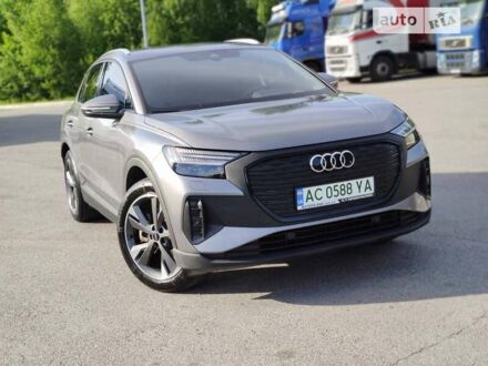 Сірий Ауді Q4 e-tron, об'ємом двигуна 0 л та пробігом 19 тис. км за 34500 $, фото 1 на Automoto.ua