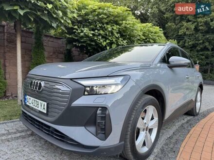 Ауди Q4 e-tron 2021 в Луцке на Automoto.ua Серый Ауди Q4 e-tron, объемом двигателя 0 л и пробегом 70 тыс. км за 22700 $, фото 1 на Automoto.ua