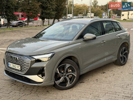 Ауди Q4 e-tron 2023 в Львове на Automoto.ua Серый Ауди Q4 e-tron, объемом двигателя 0 л и пробегом 11 тыс. км за 30000 $, фото 1 на Automoto.ua