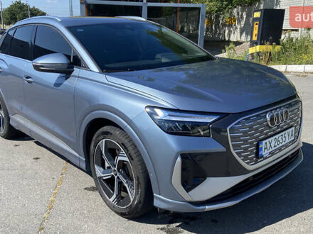 Ауди Q4 e-tron 2023 в Харькове на Automoto.ua Серый Ауди Q4 e-tron, объемом двигателя 0 л и пробегом 38 тыс. км за 30000 $, фото 1 на Automoto.ua