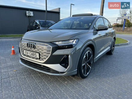 Ауди Q4 e-tron 2023 в Ивано-Франковске на Automoto.ua Серый Ауди Q4 e-tron, объемом двигателя 0 л и пробегом 1 тыс. км за 33900 $, фото 1 на Automoto.ua