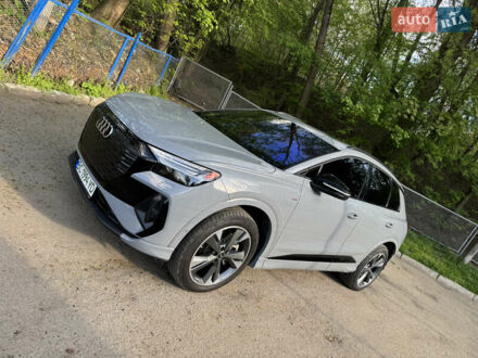 Ауди Q4 e-tron 2023 в Львове на Automoto.ua Серый Ауди Q4 e-tron, объемом двигателя 0 л и пробегом 32 тыс. км за 33500 $, фото 1 на Automoto.ua