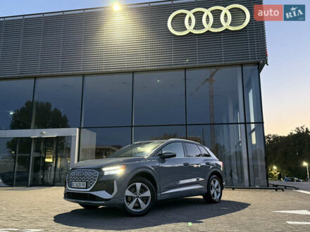 Ауди Q4 e-tron 2023 в Киеве на Automoto.ua Серый Ауди Q4 e-tron, объемом двигателя 0 л и пробегом 29 тыс. км за 33700 $, фото 1 на Automoto.ua