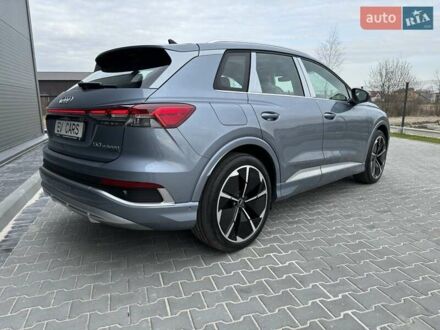Ауди Q4 e-tron 2024 в Ивано-Франковске на Automoto.ua Серый Ауди Q4 e-tron, объемом двигателя 0 л и пробегом 3 тыс. км за 32700 $, фото 1 на Automoto.ua