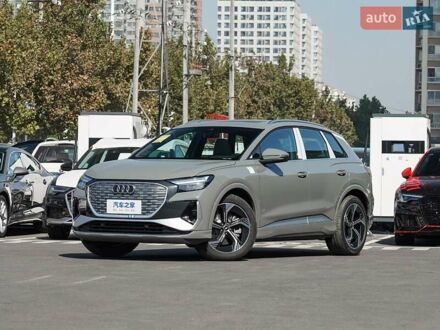 Ауді Q4 e-tron 2025 у Києві на Automoto.ua Сірий Ауді Q4 e-tron, об'ємом двигуна 0 л та пробігом 1 тис. км за 34500 $, фото 1 на Automoto.ua