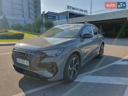 Сірий Ауді Q4 e-tron, об'ємом двигуна 0 л та пробігом 5 тис. км за 45500 $, фото 1 на Automoto.ua