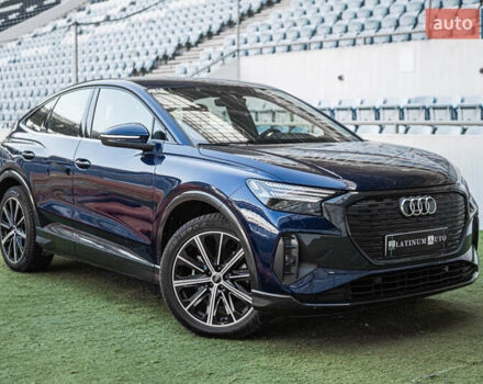 Синій Ауді Q4 e-tron, об'ємом двигуна 0 л та пробігом 47 тис. км за 26400 $, фото 2 на Automoto.ua