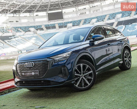 Синій Ауді Q4 e-tron, об'ємом двигуна 0 л та пробігом 47 тис. км за 26400 $, фото 3 на Automoto.ua