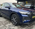 Синий Ауди Q4 e-tron, объемом двигателя 55 л и пробегом 43 тыс. км за 34000 $, фото 1 на Automoto.ua