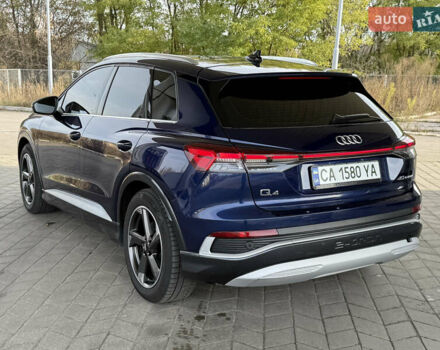 Синий Ауди Q4 e-tron, объемом двигателя 0 л и пробегом 86 тыс. км за 26500 $, фото 5 на Automoto.ua