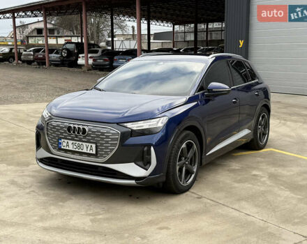 Синій Ауді Q4 e-tron, об'ємом двигуна 0 л та пробігом 89 тис. км за 26500 $, фото 2 на Automoto.ua