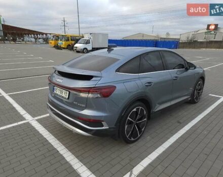 Синий Ауди Q4 e-tron, объемом двигателя 0 л и пробегом 27 тыс. км за 49000 $, фото 10 на Automoto.ua
