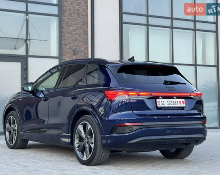 Ауди Q4 e-tron 2022 в Тернополе на Automoto.ua Синий Ауди Q4 e-tron, объемом двигателя 0 л и пробегом 97 тыс. км за 29900 $, фото 22 на Automoto.ua