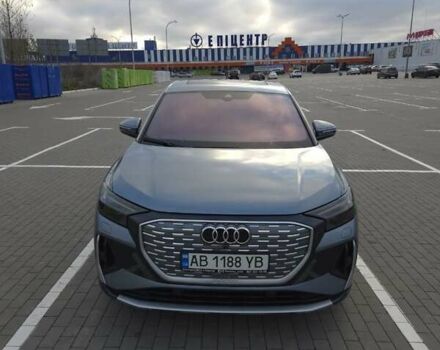 Синий Ауди Q4 e-tron, объемом двигателя 0 л и пробегом 27 тыс. км за 49000 $, фото 12 на Automoto.ua