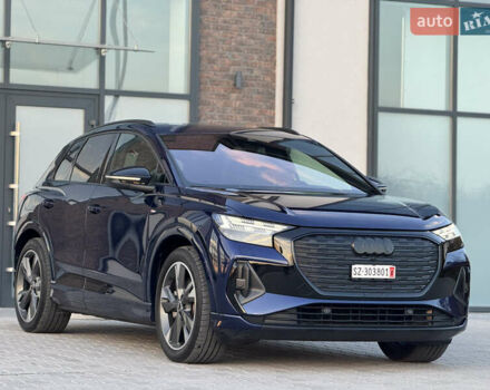 Ауди Q4 e-tron 2022 в Тернополе на Automoto.ua Синий Ауди Q4 e-tron, объемом двигателя 0 л и пробегом 97 тыс. км за 29900 $, фото 12 на Automoto.ua