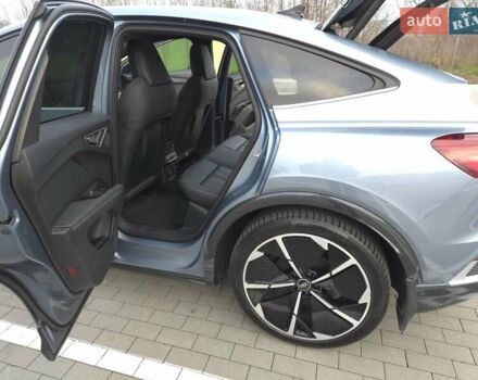 Синий Ауди Q4 e-tron, объемом двигателя 0 л и пробегом 27 тыс. км за 49000 $, фото 16 на Automoto.ua