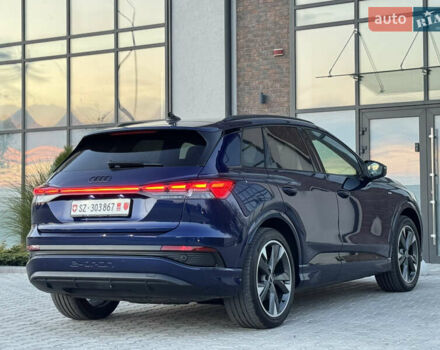 Ауди Q4 e-tron 2022 в Тернополе на Automoto.ua Синий Ауди Q4 e-tron, объемом двигателя 0 л и пробегом 97 тыс. км за 29900 $, фото 19 на Automoto.ua