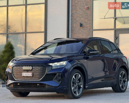 Ауди Q4 e-tron 2022 в Тернополе на Automoto.ua Синий Ауди Q4 e-tron, объемом двигателя 0 л и пробегом 97 тыс. км за 29900 $, фото 9 на Automoto.ua