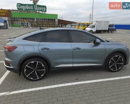 Синий Ауди Q4 e-tron, объемом двигателя 0 л и пробегом 27 тыс. км за 49000 $, фото 7 на Automoto.ua