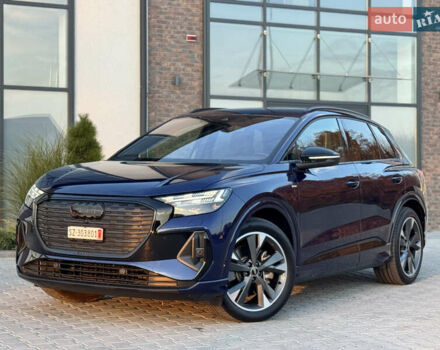 Ауди Q4 e-tron 2022 в Тернополе на Automoto.ua Синий Ауди Q4 e-tron, объемом двигателя 0 л и пробегом 97 тыс. км за 29900 $, фото 1 на Automoto.ua