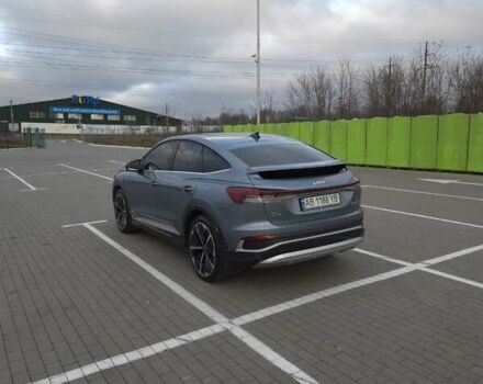 Синий Ауди Q4 e-tron, объемом двигателя 0 л и пробегом 27 тыс. км за 49000 $, фото 8 на Automoto.ua