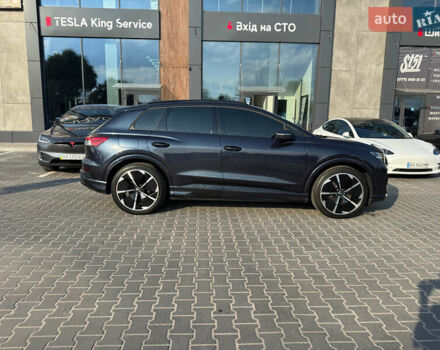 Синий Ауди Q4 e-tron, объемом двигателя 0 л и пробегом 27 тыс. км за 37999 $, фото 5 на Automoto.ua