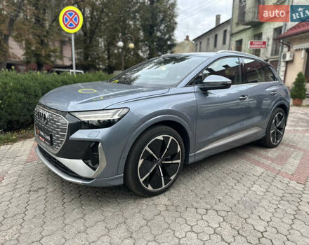 Синий Ауди Q4 e-tron, объемом двигателя 0 л и пробегом 17 тыс. км за 34900 $, фото 7 на Automoto.ua