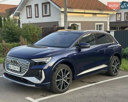 Синий Ауди Q4 e-tron, объемом двигателя 0 л и пробегом 13 тыс. км за 37300 $, фото 1 на Automoto.ua
