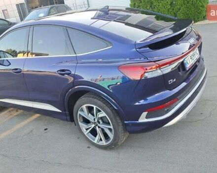 Синий Ауди Q4 e-tron, объемом двигателя 0 л и пробегом 10 тыс. км за 36000 $, фото 41 на Automoto.ua