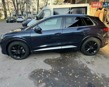 Ауди Q4 e-tron 2023 в Киеве на Automoto.ua Синий Ауди Q4 e-tron, объемом двигателя 0 л и пробегом 27 тыс. км за 42500 $, фото 2 на Automoto.ua