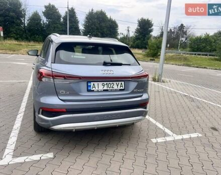 Синий Ауди Q4 e-tron, объемом двигателя 0 л и пробегом 11 тыс. км за 36300 $, фото 6 на Automoto.ua