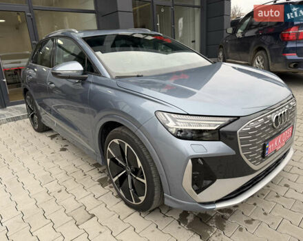 Синий Ауди Q4 e-tron, объемом двигателя 0 л и пробегом 18 тыс. км за 33000 $, фото 2 на Automoto.ua