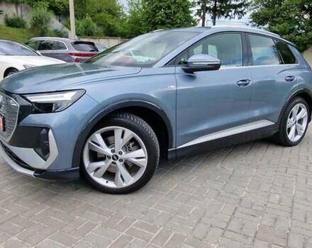 Синий Ауди Q4 e-tron, объемом двигателя 0 л и пробегом 77 тыс. км за 27999 $, фото 52 на Automoto.ua