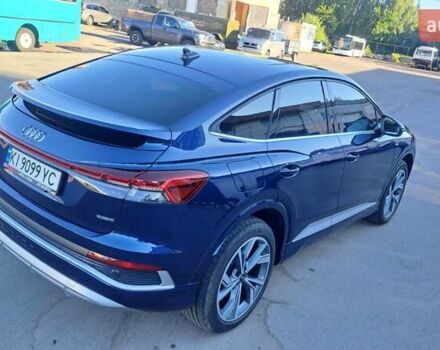 Синий Ауди Q4 e-tron, объемом двигателя 0 л и пробегом 10 тыс. км за 36000 $, фото 9 на Automoto.ua