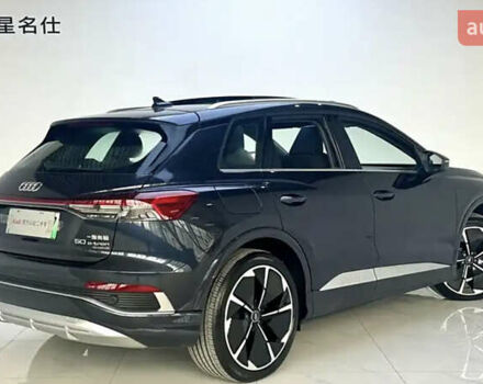 Синий Ауди Q4 e-tron, объемом двигателя 0 л и пробегом 5 тыс. км за 29200 $, фото 3 на Automoto.ua
