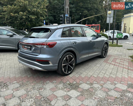Синий Ауди Q4 e-tron, объемом двигателя 0 л и пробегом 17 тыс. км за 34000 $, фото 3 на Automoto.ua