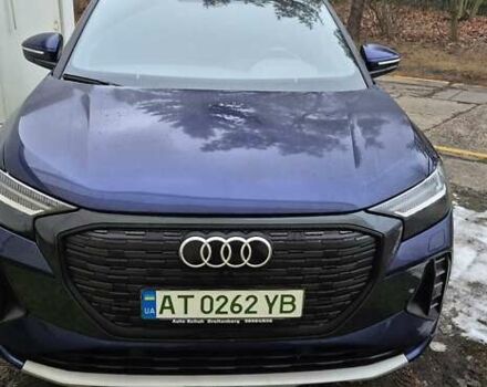 Синий Ауди Q4 e-tron, объемом двигателя 0 л и пробегом 29 тыс. км за 33400 $, фото 12 на Automoto.ua