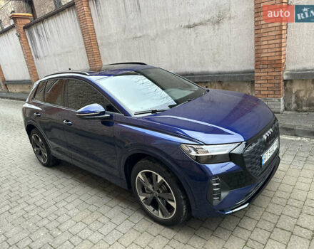 Синий Ауди Q4 e-tron, объемом двигателя 0 л и пробегом 12 тыс. км за 32000 $, фото 22 на Automoto.ua