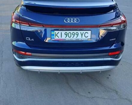 Синий Ауди Q4 e-tron, объемом двигателя 0 л и пробегом 10 тыс. км за 36000 $, фото 43 на Automoto.ua