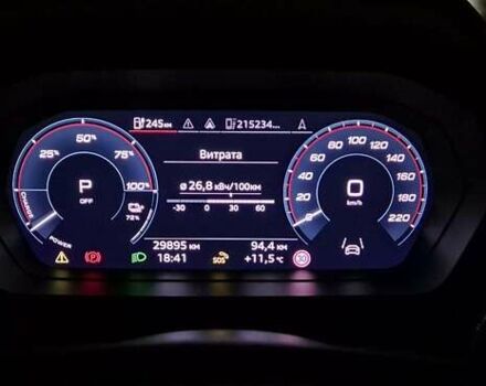 Синий Ауди Q4 e-tron, объемом двигателя 0 л и пробегом 29 тыс. км за 33400 $, фото 5 на Automoto.ua