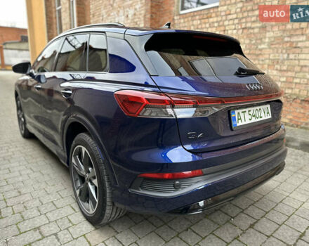 Синий Ауди Q4 e-tron, объемом двигателя 0 л и пробегом 12 тыс. км за 32000 $, фото 7 на Automoto.ua