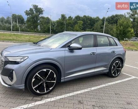 Синий Ауди Q4 e-tron, объемом двигателя 0 л и пробегом 11 тыс. км за 36300 $, фото 8 на Automoto.ua